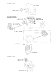 husqvarna-338xpt-chainsaw husqvarna-petrol-chainsaws part diagram