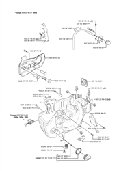 husqvarna-340-chainsaw husqvarna-petrol-chainsaws part diagram