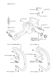 husqvarna-340-chainsaw husqvarna-petrol-chainsaws part diagram