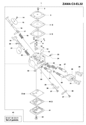 husqvarna-353-chainsaw husqvarna-petrol-chainsaws part diagram