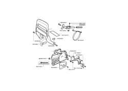 husqvarna-353-chainsaw husqvarna-petrol-chainsaws part diagram