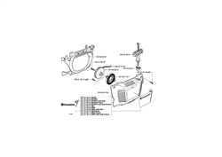 husqvarna-359-chainsaw husqvarna-petrol-chainsaws part diagram
