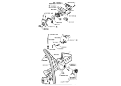 husqvarna-36-chainsaw husqvarna-petrol-chainsaws part diagram