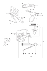 husqvarna-365sp-chainsaw husqvarna-petrol-chainsaws part diagram