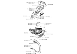 husqvarna-45-chainsaw husqvarna-petrol-chainsaws part diagram