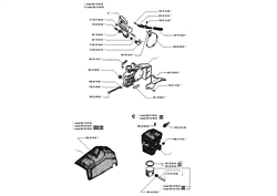 husqvarna-45-chainsaw husqvarna-petrol-chainsaws part diagram