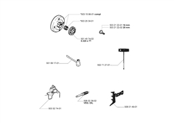 husqvarna-45-chainsaw husqvarna-petrol-chainsaws part diagram