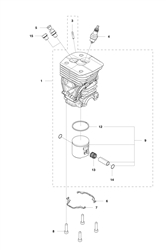 husqvarna-455-rancher-chainsaw husqvarna-petrol-chainsaws part diagram