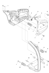 husqvarna-455-rancher-chainsaw husqvarna-petrol-chainsaws part diagram