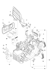 husqvarna-455-rancher-chainsaw husqvarna-petrol-chainsaws part diagram