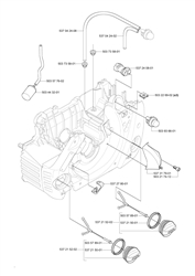 husqvarna-460-chainsaw husqvarna-petrol-chainsaws part diagram