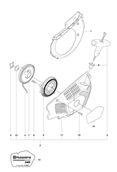 husqvarna-545-chainsaw husqvarna-petrol-chainsaws part diagram