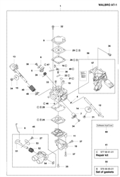 husqvarna-545-chainsaw husqvarna-petrol-chainsaws part diagram