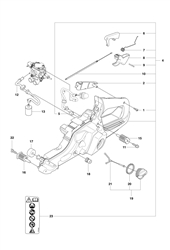 husqvarna-550xp-chainsaw husqvarna-petrol-chainsaws part diagram