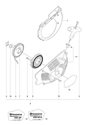 husqvarna-550xp-chainsaw husqvarna-petrol-chainsaws part diagram