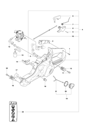 husqvarna-555-chainsaw husqvarna-petrol-chainsaws part diagram