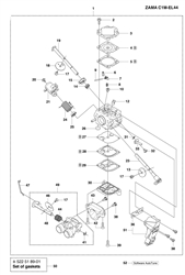 husqvarna-560xp-chainsaw husqvarna-petrol-chainsaws part diagram