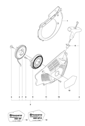 husqvarna-560xp-chainsaw husqvarna-petrol-chainsaws part diagram
