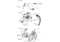 husqvarna-61-chainsaw husqvarna-petrol-chainsaws part diagram