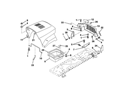 husqvarna-lt100-tractor husqvarna-tractors part diagram