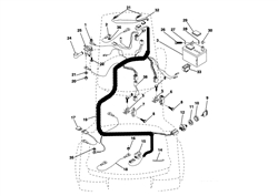 husqvarna-lt112-tractor husqvarna-tractors part diagram