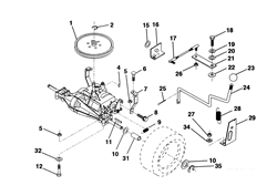 husqvarna-lt120-tractor husqvarna-tractors part diagram