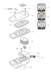 k1250-active power-cutters part diagram
