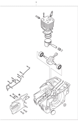 k1250-rail power-cutters part diagram