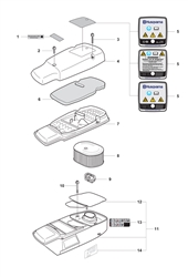 k1250-rail power-cutters part diagram