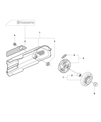 k1250-rail power-cutters part diagram