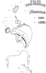 k750 power-cutters part diagram
