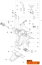 k750 power-cutters part diagram
