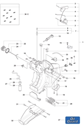 k750 power-cutters part diagram