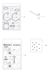 k750 power-cutters part diagram