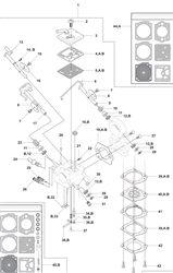 k750 power-cutters part diagram