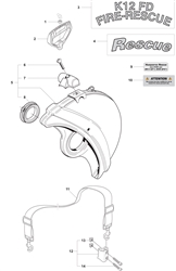k960 power-cutters part diagram