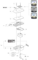 k960 power-cutters part diagram