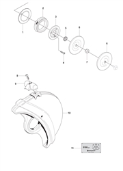 k960 power-cutters part diagram