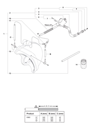 k960 power-cutters part diagram