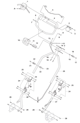 lc48e husqvarna-petrol-rotary-mowers part diagram