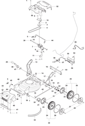 lc48ve husqvarna-petrol-rotary-mowers part diagram