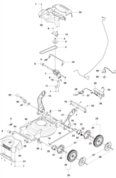 lc48ve husqvarna-petrol-rotary-mowers part diagram