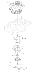 lc53be husqvarna-petrol-rotary-mowers part diagram