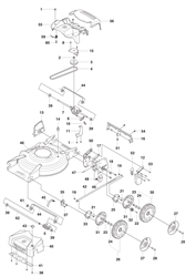 lc53be husqvarna-petrol-rotary-mowers part diagram