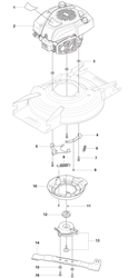 lc53be husqvarna-petrol-rotary-mowers part diagram