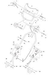 lc53e husqvarna-petrol-rotary-mowers part diagram