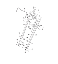 m53s-pro husqvarna-petrol-rotary-mowers part diagram