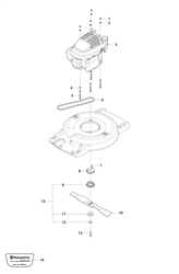 m53s-pro husqvarna-petrol-rotary-mowers part diagram