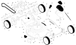 r145sv husqvarna-petrol-rotary-mowers part diagram