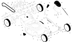 r145sv husqvarna-petrol-rotary-mowers part diagram
